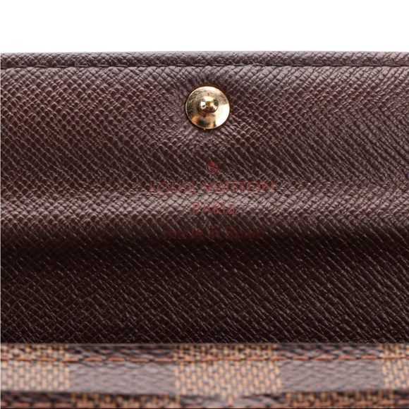 Louis Vuitton Damier Ebene Leather Sarah Wallet - Picture 3 of 5